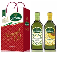 【Olitalia奧利塔】精緻橄欖油+葵花油禮盒組(1000mlx2瓶)