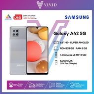 Samsung Galaxy A42 5G (A426) (Black/ Grey) - 8GB RAM - 128GB ROM - 6.6 inch - Android Tablet