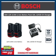 EEHIONG1977 Bosch 12v 2.0ah battery batteri gal1210 fast charging charger original bosch battery, bosch 12v battery