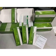 (1 Box 25 Pcs)Green Spring Rapid Test Antigen Swab Detection Kit is Suitable Nose and Throat saliva