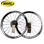 Mavic S700C Wheelset Road Bike Disc Brake Wheelset V Brake 20 24 Holes Hub 40MM Frame Feight Thru Axle Quick Release Wheel Set for 8 9 10 11 Speed
