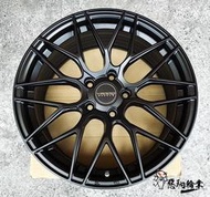 全新鋁圈 VARRO VD06 17吋旋壓 輕量化 平光黑 5孔114.3 100 112 108 另有 18吋 19吋