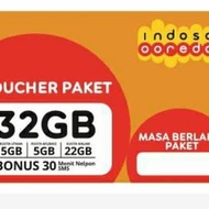 Vocher Indosat 32GB