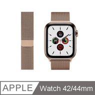 金屬米蘭磁吸式錶環 - 金色(Apple Watch 錶帶 42/44mm)