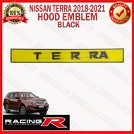 Nissan Terra 2018 - 2021 Hood Emblem ( black ) ( Car Accessories )car car accessories
