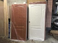 南部色號【泰建木業】裝潢房間門 空心門片木纖門 米白、柚木、胡桃81、82、85、86、88、841