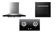 Fotile EMS9018 Chimney Hood + GHG78211 Built-in Gas Hob + KSG7007A Built-in Oven