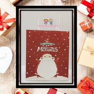 Christmas Paper Gift Bags (1 pack of 10) | Christmas Goody Bag | Xmas gift