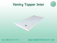 Ventry Topper ยางพารา เวนทรี รุ่น Inter กันน้ำ ขนาด 3.5 ฟุต 5 ฟุต 6 ฟุต จำนวน 1 ที่ นุ่มแน่น ของแท้จากโรงงาน โดย ที่นอนไทย1441 Thai Mattress 1441