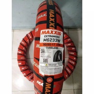 Ban tubles maxxis Uk 90/80 17 sudah free pentil