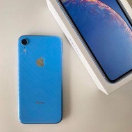 iPhoneXr 128g 藍 6.1吋 全機包膜