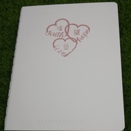 Faith, Love, Hope - A6 NoteBook - Christmas Gift Idea
