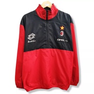 Jaket Thrift Second Branded Original Lotto Ac Milan Outdoor Sport Jacket