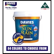 Davies 16 LITERS Sun and Rain Elastomeric Waterproofing Indoor/Outdoor Concrete/Masonry Paint