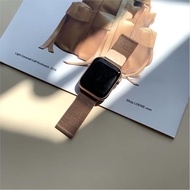 สายเปลี่ยนนาฬิกาข้อมือ AppleWatch Band Milanese Loop Series 1 2 3 4 5 6 44 มม 40 มม 38 มม 42 มม สาย applewatch 6 se 4.7