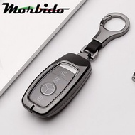 [特價]Morbido蒙彼多 M-Benz E-Class金屬硬殼汽車鑰匙套黑