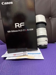 今日快走 完美無瑕 行貨 Canon RF 100-500 100-500mm L USM Eos R RP R5 R6 R3 Use