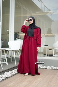 GAMIS OUTER SET OOTD ZAHIN ELIYA TERLARIS/ BAJU MUSLIM