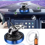 Car Perfume Solar Helicopter Rotating Ornaments Mercedes-Benz Car Air Freshener High-End Rotating Out Fragrance