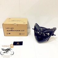 LC135 V2 V3 V4 V5 V6 NEW ZHIPAT LED HEAD LAMP UNIT 100% ORIGINAL 1 TAHUN WARRANTY
