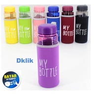 Dklik Botol Minum My Bottle Infused Water (Bening) / My Bottle + Pouch / infused water - MultiWarna