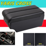 TOYOTA YARIS CROSS armrest box Yaris cross Adjustable Centre Console Car Arm Rest with USB Double Layer storage