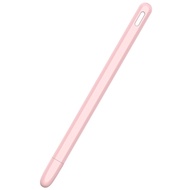 [ในสต็อก] [COD]Tablet Press Stylus Pen Protective Cover for Apple Pencil 2 Cases Portable Soft Silicone Pencil Case Accessory