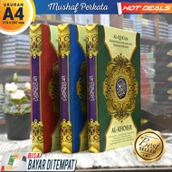 Al Khobir A4 - alquran dan terjemahan, alquran besar, alquran dan terjemahan besar, alquran besar jumbo, al qur an terjemahan, al qur'an terjemah perkata sunda, al quran arab dan latin besar, al quran besar lansia a3