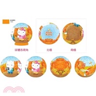 745.Hello Kitty秋楓之旅球形拼圖3吋60片