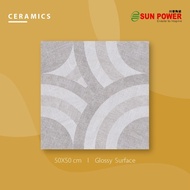 Sun Power Ceramics Keramik Lantai Kamar Mandi Grey | Keramik Lantai