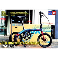 SHIMANO FOLDING BIKE JAVA FB X1-7S-DISC 16" / JAVA X1