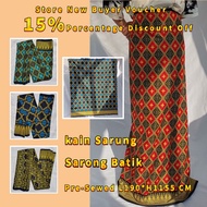 Viral Murah Floral Kain Batik Sarong Borneo Sarawak Sarung Baju Raya 2023 Songket