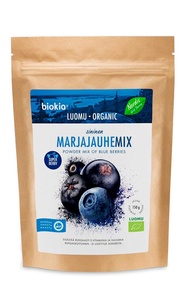 BIOKIA® ผงบลูเบอร์รี่รวมออร์แกนิค Blueberry Blue Berry Powder Mix (150g)