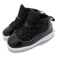 Nike 休閒鞋 Jordan 11 Retro 運動 童鞋 經典款 喬丹 11代 復刻 小童 穿搭 黑 白 378040011