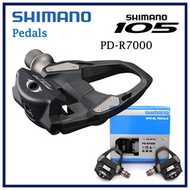 Shimano 105 Pedals PD-R7000 SPD-SL Pedal Clipless for Road Bicycle and Cycling