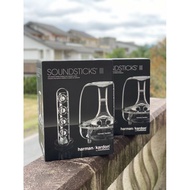 賓士哥3C【福利品專賣店】(可連藍牙)Harman Kardon SoundSticks III 水晶水母喇叭3代/4代 MP3