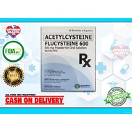 Food Supplement#Acetylcysteine 600mg Powder ( 10 Sachet per Box )