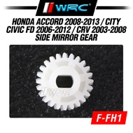 F-FH1 Honda Accord SDA 2008 - 2013 TAO / City TMO T9A Fit GE6 / Civic FD 2006 - 2012 SNA / CRV 2003 - 2005 SWA Side Mirror Gear ( 13mm 24 Teeth )
