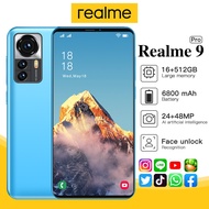 Welcome to our store ☬โทรศัพท์ Realme9 Pro สมาร์ทโฟน 16+512GB ราคาถูกโทรศัพท์มือถือ Android สมาร์ทโฟนจอใหญ่ สองซิม มือถือ❤