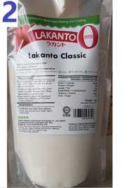 [2 PACKS] LAKANTO CLASSIC 1 KG Monk Fruit Erythritol Sweetener Keto Diet 0% Sugar Low Carb Low Calories