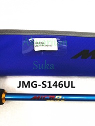 8171 LEMAX MICRO MAX GAME JMG SOLID CARBON SPINNING ROD 1 PIECE SECTION UL