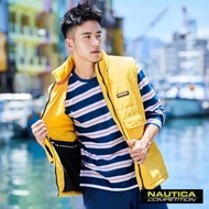 【NAUTICA】COMPETITION多功能輕防風背心(黃色)