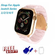 New Applicable Apple Watch Band For series 5 4 3 2 1 Resin Watch Band apple i watch series 5 series 4 series 3 series 2 series 1 colorful