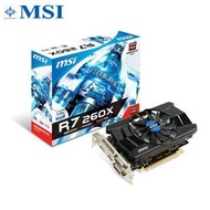 MSI 微星 R7 260X 2GD5 OC 2G GDDR5 PCI-E顯示卡