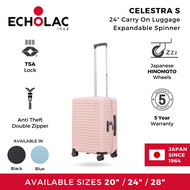 Echolac Celestra S 24" Medium Luggage Expandable Spinner