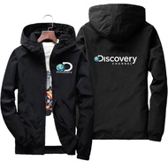 ┇❁  New Discovery Channel National Geographic Printing Jacket Mens Survey Expedition Scholar Top Jacket Outdoor Clothing Windbreaker
