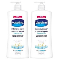 [USA]_Vaseline Intensive Care Advanced Repair Lotion - Fragrance Free - 32 oz, 2 pk Sold By HERO24HO