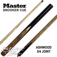 Master Snooker Ashwood 10 mm - 3/4 Joint Stik Kecil Billiard Stick Ash