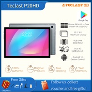 【Factory Delivery】Teclast P20HD 10.1 Inch 4GB RAM 64GB ROM Tablet Android 10.0 OS 4G Phone Call FHD Screen 1920×1200 Bluetooth 5.0 SC9863A Octa Core 6000mAh Battery Tablets PC Dual Wifi Video Player Book reader Game Pad Google Classroom Online Class
