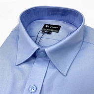 【vivi 領帶家族】H-Supreme 高級優質舒適長袖襯衫(3963素藍)